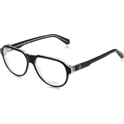 Guess GU50090 Pilot Black Eyeglasses - Eyeglasses Guess GU50090 Pilot Black Eyeglasses - Eyeglasses