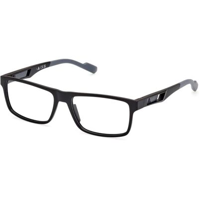 Adidas SP5057 002 Herr Rektangulära Plastglasögon - Glasögon Adidas SP5057 002 Herr Rektangulära Plastglasögon - Glasögon