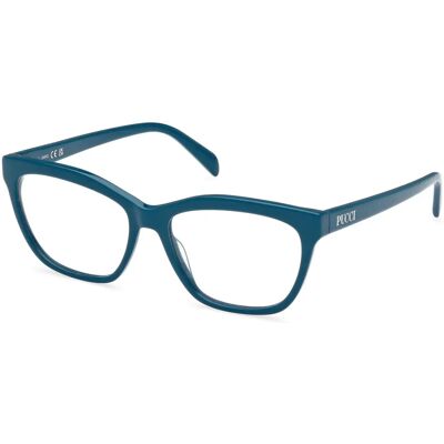 Pucci EP5242 090 Turquoise Shiny Eyewear Frames - Eyewear Frames Pucci EP5242 090 Turquoise Shiny Eyewear Frames - Eyewear Frames