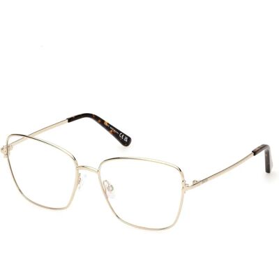 Pucci EP5246 - Pale Gold Square Metal Eyewear - Eyewear Frames Pucci EP5246 - Pale Gold Square Metal Eyewear - Eyewear Frames