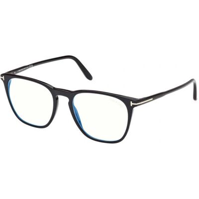 Tom Ford FT5937-B 001 Ochelari Negri Rotunzi Unisex - Ochelari Tom Ford FT5937-B 001 Ochelari Negri Rotunzi Unisex - Ochelari