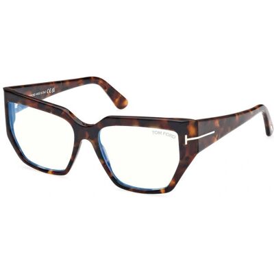 Tom Ford FT5951-B Barna teknős modell - Szemüveg Tom Ford FT5951-B Barna teknős modell - Szemüveg