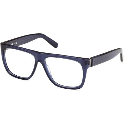 GCDS GD5031 Unisex Cornice Occhiali Blu Geometrico GCDS GD5031 Unisex Cornice Occhiali Blu Geometrico