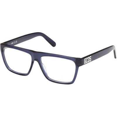 GCDS GD5032 - Occhiali unisex geometrici - Blu GCDS GD5032 - Occhiali unisex geometrici - Blu