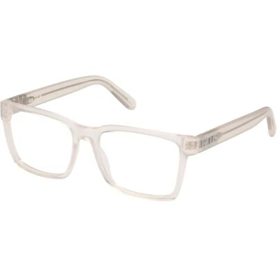 GCDS GD5033 026 Gafas unisex cuadradas de acetato transparente - Gafas GCDS GD5033 026 Gafas unisex cuadradas de acetato transparente - Gafas