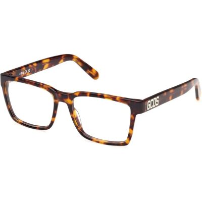 GCDS GD5033 Havana Square Eyewear - Eyewear GCDS GD5033 Havana Square Eyewear - Eyewear