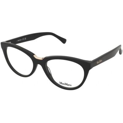 Max Mara - MM5132 - Noir - Cat Eye - Eyewear Frames - Publicité Max Mara - MM5132 - Noir - Cat Eye - Eyewear Frames - Publicité