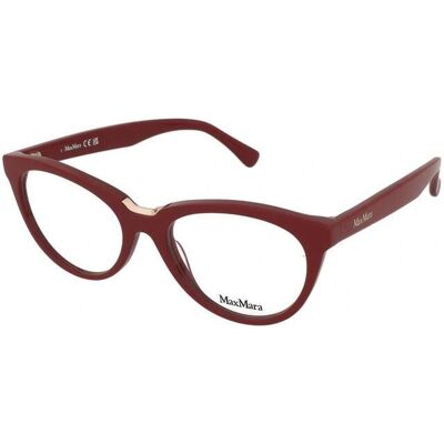 Max Mara MM5132 Dark Red Eyewear Frames - Eyewear Frames Max Mara MM5132 Dark Red Eyewear Frames - Eyewear Frames
