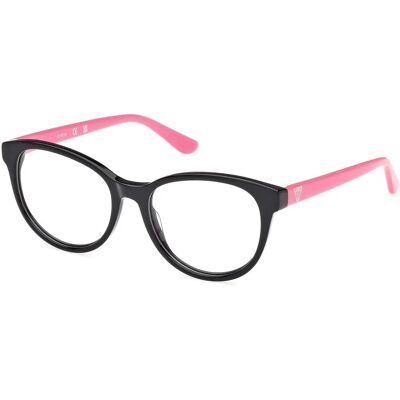 Guess GU50139 Svart akrylglasögonram - Glasögonram Guess GU50139 Svart akrylglasögonram - Glasögonram