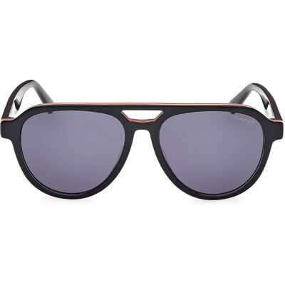 Gant GA00010 Óculos de Sol Aviador Preto - Óculos Gant GA00010 Óculos de Sol Aviador Preto - Óculos