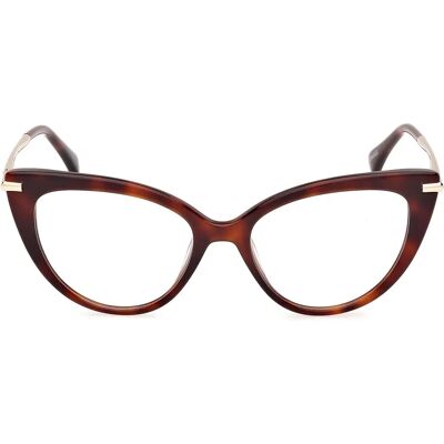 Max Mara Élégants Montures de Lunettes Havana Foncé - Montures de Lunettes - Publicité Max Mara Élégants Montures de Lunettes Havana Foncé - Montures de Lunettes - Publicité