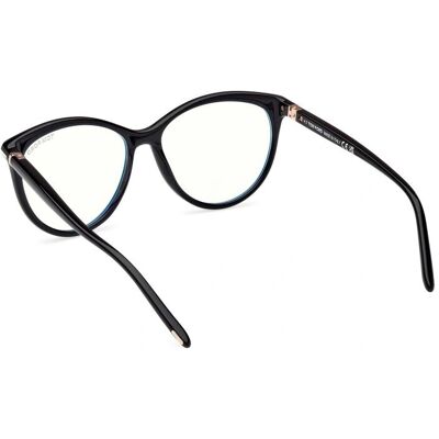 Tom Ford FT5990-B 001 Körkörös Fekete Női Szemüvegkeret - Keret Tom Ford FT5990-B 001 Körkörös Fekete Női Szemüvegkeret - Keret