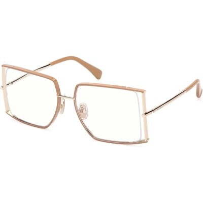 Lunettes Max Mara MM5156-B Marron Carré en Métal - Lunettes - Publicité Lunettes Max Mara MM5156-B Marron Carré en Métal - Lunettes - Publicité