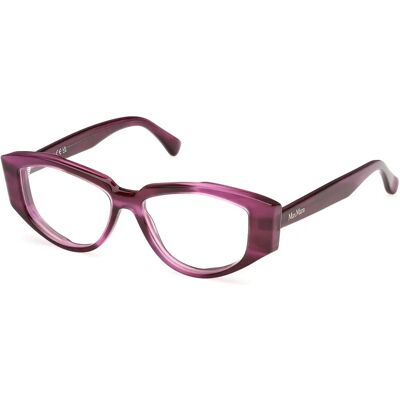 Max Mara MM5159 083 Violet/Striped Eyewear Frames - Eyewear Frames Max Mara MM5159 083 Violet/Striped Eyewear Frames - Eyewear Frames