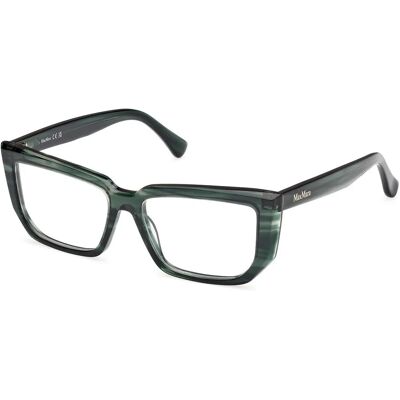 Max Mara Dark Green/Striped Unisex Eyewear Frames - Eyewear Frames Max Mara Dark Green/Striped Unisex Eyewear Frames - Eyewear Frames