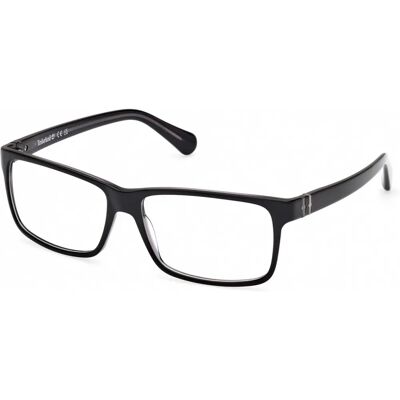Montatura quadrata in acetato Timberland TB50035 001 nera Montatura quadrata in acetato Timberland TB50035 001 nera