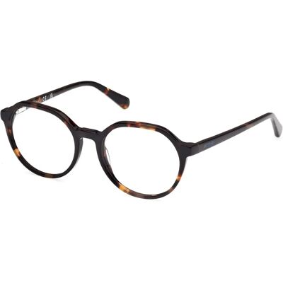 Guess GU50166 Havana Runda Unisex Glasögon - Glasögon Guess GU50166 Havana Runda Unisex Glasögon - Glasögon
