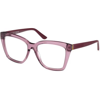 Monture de lunettes Guess GU50173 081 Violet Géométrique - Monture de lunettes - Publicité Monture de lunettes Guess GU50173 081 Violet Géométrique - Monture de lunettes - Publicité