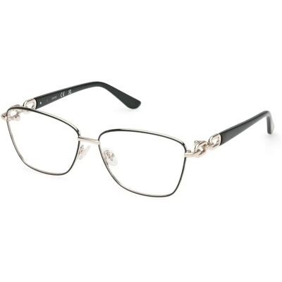 Gröna fyrkantiga metallglasögon Guess GU50179 - Glasögon Gröna fyrkantiga metallglasögon Guess GU50179 - Glasögon