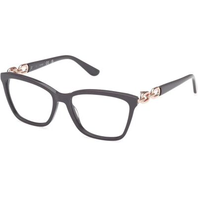 Guess GU50181 Gray Square Acetate Glasses - Glasses Guess GU50181 Gray Square Acetate Glasses - Glasses