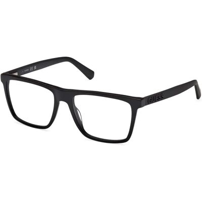 Guess GU50186 Unisex Square Plastic Eyeglasses - Eyewear Guess GU50186 Unisex Square Plastic Eyeglasses - Eyewear