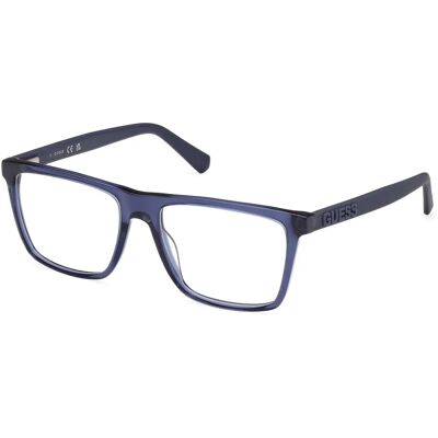 Guess GU50186 090 Unisex Blå Plastglasögon - Glasögon Guess GU50186 090 Unisex Blå Plastglasögon - Glasögon