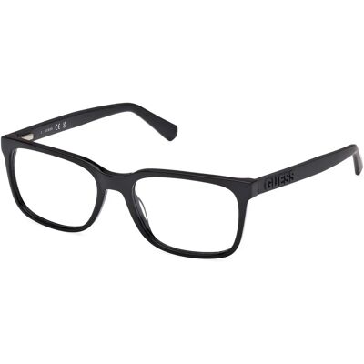 Guess GU50187 Square Black Eyewear Frames - Eyewear Frames Guess GU50187 Square Black Eyewear Frames - Eyewear Frames