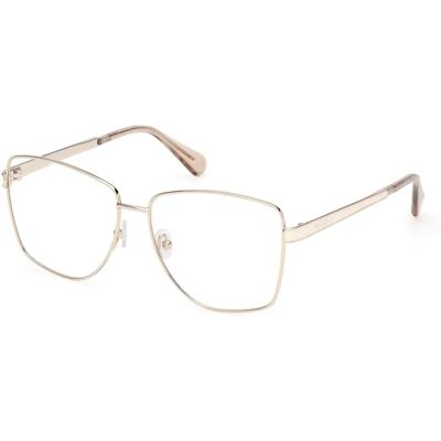 Max & Co Max &Co MO5164 Hellgold Brillenfassungen - Brillenfassungen Max & Co Max &Co MO5164 Hellgold Brillenfassungen - Brillenfassungen