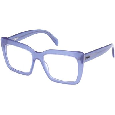 Pucci EP5261 Light Blue Square Eyewear Frames - Eyewear Pucci EP5261 Light Blue Square Eyewear Frames - Eyewear
