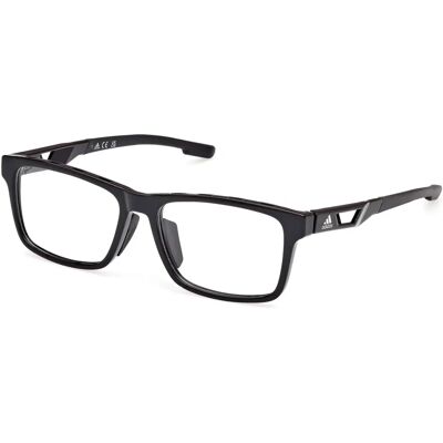Adidas SP5089-H Svart Kvadrat Glasögonram - Glasögonram Adidas SP5089-H Svart Kvadrat Glasögonram - Glasögonram