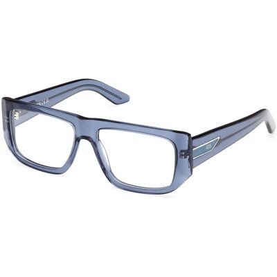 GCDS GD5036 - Light Blue Rectangular Unisex Eyewear Frames GCDS GD5036 - Light Blue Rectangular Unisex Eyewear Frames