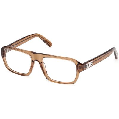 GCDS GD5038 Light Brown Unisex Eyewear Frames - Eyewear Frames GCDS GD5038 Light Brown Unisex Eyewear Frames - Eyewear Frames
