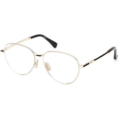 Max Mara MM5178 Gold Pilot Eyeglasses - Eyeglasses Max Mara MM5178 Gold Pilot Eyeglasses - Eyeglasses