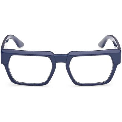 GCDS GD5042 - Unisex Brillenrahmen in Blau - Quadratisch Acetat GCDS GD5042 - Unisex Brillenrahmen in Blau - Quadratisch Acetat