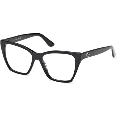 Guess GU50235 001 Glänsande svart glasögonram - Glasögon Guess GU50235 001 Glänsande svart glasögonram - Glasögon
