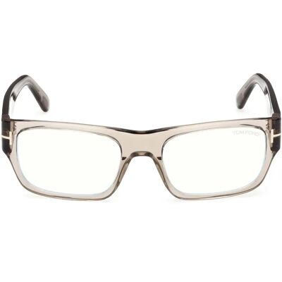 Ochelari de Bărbat TOM FORD FT6034-B 51 din Acetat Gri Pătrat Ochelari de Bărbat TOM FORD FT6034-B 51 din Acetat Gri Pătrat