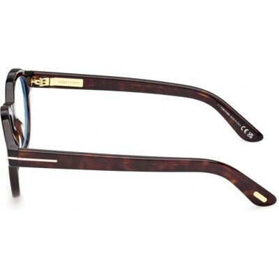 Tom Ford FT6037-B Havana Körkörös Unisex Szemüveg Tom Ford FT6037-B Havana Körkörös Unisex Szemüveg