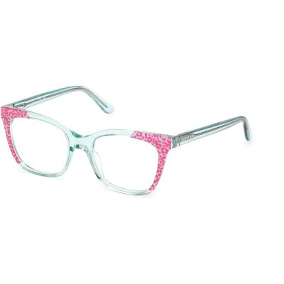 Monture de lunettes Guess GU50268 Turquoise - Monture de lunettes - Publicité Monture de lunettes Guess GU50268 Turquoise - Monture de lunettes - Publicité
