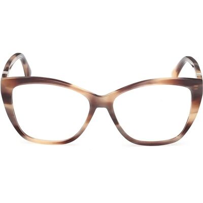 Max Mara - MM5036 - Brown - Acetate Square - Eyewear Max Mara - MM5036 - Brown - Acetate Square - Eyewear
