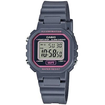 Montre Numérique Grise Casio LA-20WH-8A - Montre - Publicité Montre Numérique Grise Casio LA-20WH-8A - Montre - Publicité