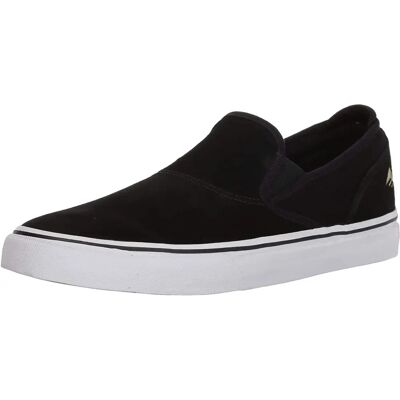 Emerica Wino G6 Slip-On - Noir/Blanc/Or - Chaussures skate - Publicité Emerica Wino G6 Slip-On - Noir/Blanc/Or - Chaussures skate - Publicité