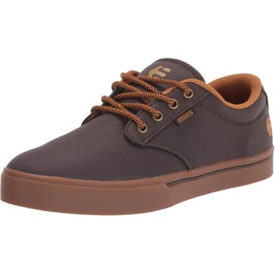 Etnies Kingpin Skate Shoes - Brown/Gum/Gold - Skate Shoes Etnies Kingpin Skate Shoes - Brown/Gum/Gold - Skate Shoes