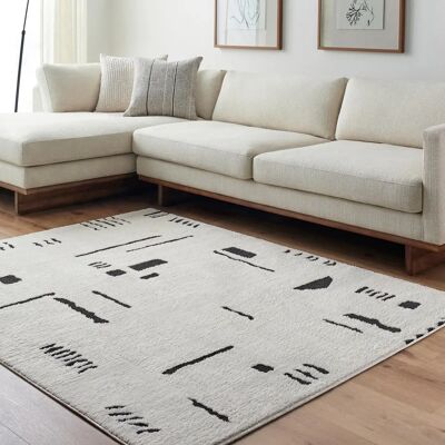 Surya - Modern Scandinavian Beige Rug 160x213cm Surya - Modern Scandinavian Beige Rug 160x213cm
