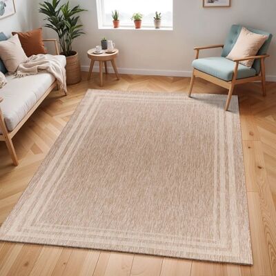 Surya LENON Outdoor-Teppich - Braun - 160x213cm Surya LENON Outdoor-Teppich - Braun - 160x213cm
