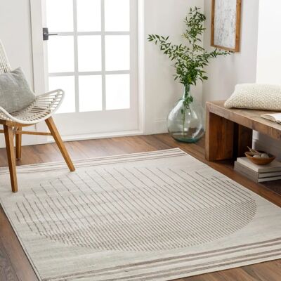 SURYA SANTIAGO Gray Rug - Scandinavian Design - 200x275cm SURYA SANTIAGO Gray Rug - Scandinavian Design - 200x275cm
