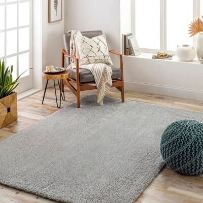 Surya - Wool Rug - Long Pile - Gray - Indoor Use Surya - Wool Rug - Long Pile - Gray - Indoor Use