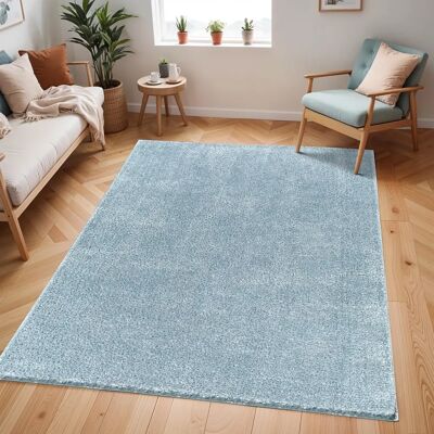 Surya Claire Blau Langflorige Shaggy-Teppich - Innenbereich Surya Claire Blau Langflorige Shaggy-Teppich - Innenbereich