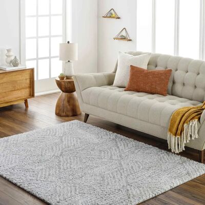 Surya - Beige Shaggy Carpet 200x275cm - Indoor Floor Covering Surya - Beige Shaggy Carpet 200x275cm - Indoor Floor Covering