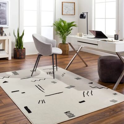Surya Rug - Modern Scandinavian Design - 200x275cm Surya Rug - Modern Scandinavian Design - 200x275cm