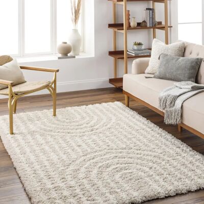 LIVABLISS Trakai Beigeflorteppich - Hochflor-Teppich LIVABLISS Trakai Beigeflorteppich - Hochflor-Teppich